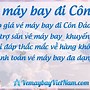 Giá Vé Máy Bay Khứ Hồi Đi Côn Đảo