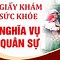 Khám Sức Khỏe Nvqs Lần 1